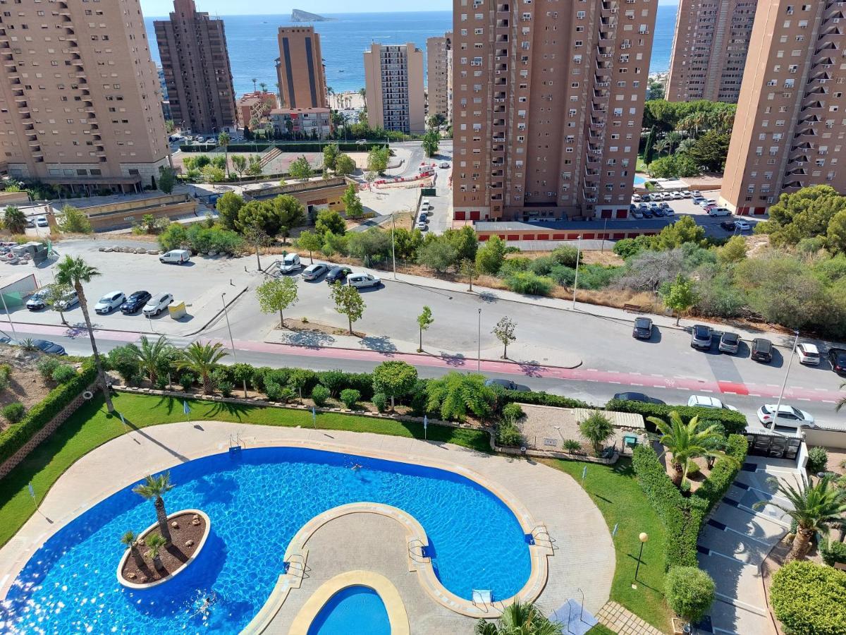 Las Marinas 8O Con Vistas Al Mar Y Piscina By Vero Benidorm Exterior photo